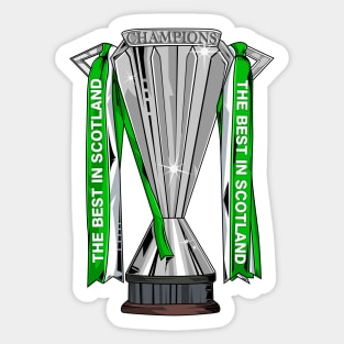 Glasgow Celtic - The Best In Scotland - Champions 2023 Sticker